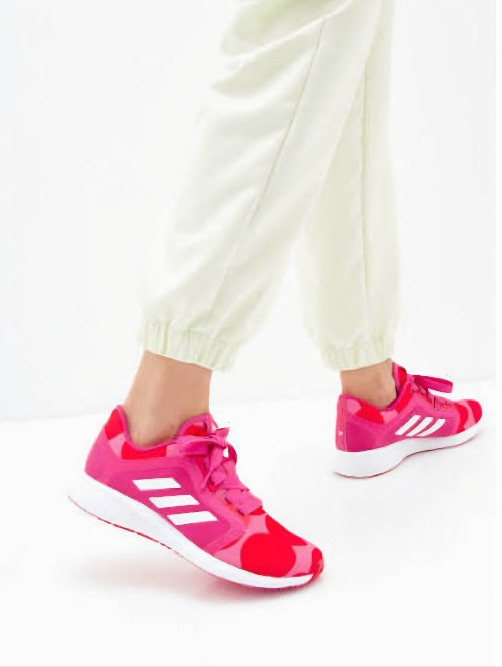 Adidas Marimekko Shoes Size 7.5 Edge Lux 4 Rasymatto Dot Running Sneakers New